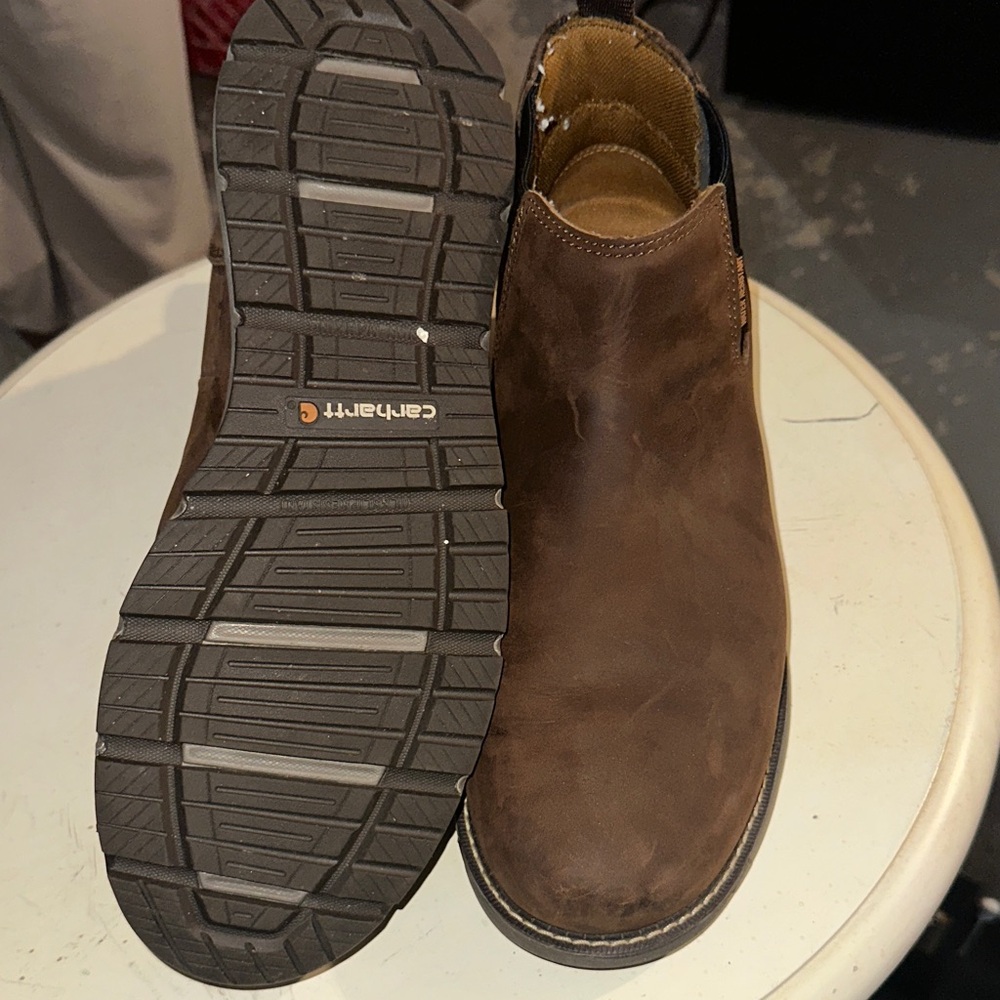 Carhartt Men's Dark Brown Slip-On Boots